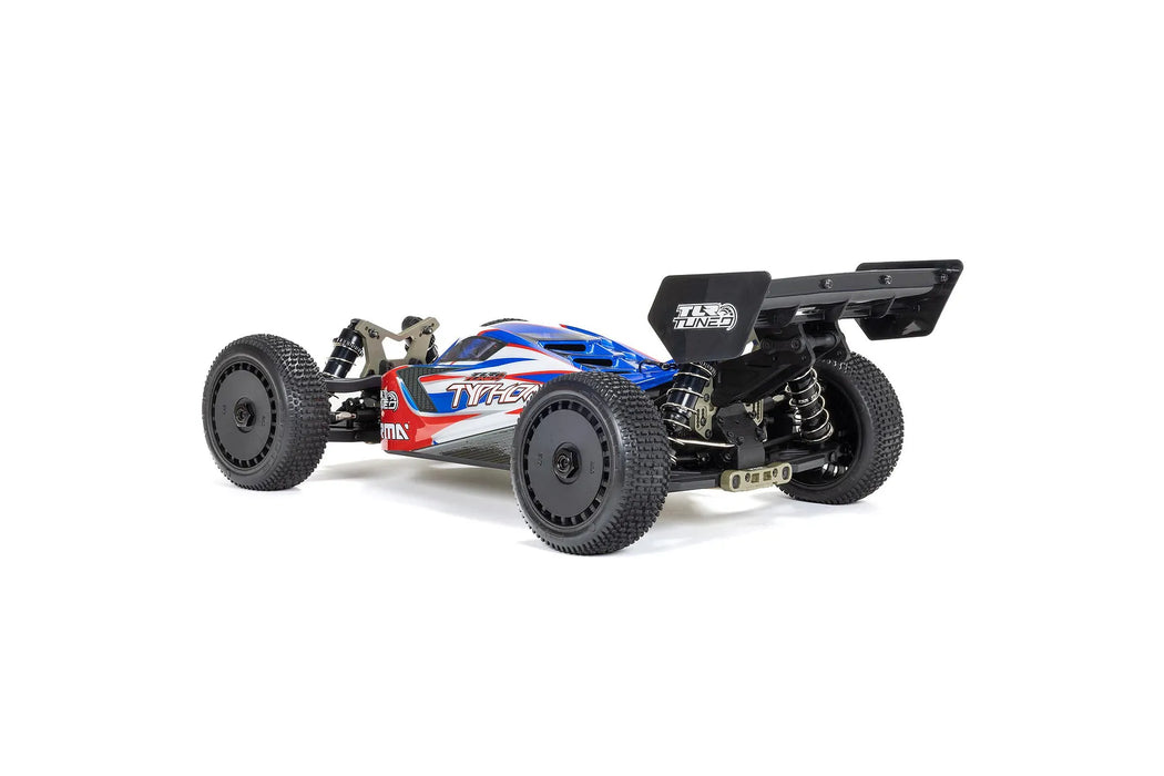 ARRMA Typhon 6S TLR Tuned 4X4 RC Buggy Electric Brushless 4WD 1/8 Scale RTR - Red/Blue - ARA84065