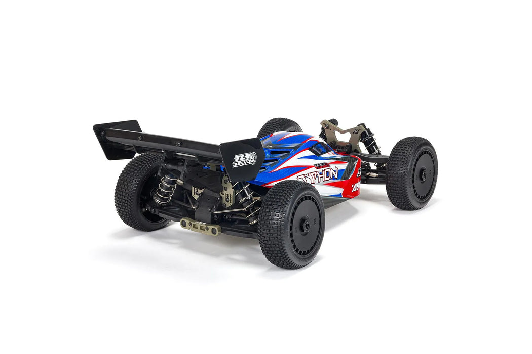 ARRMA Typhon 6S TLR Tuned 4X4 RC Buggy Electric Brushless 4WD 1/8 Scale RTR - Red/Blue - ARA84065