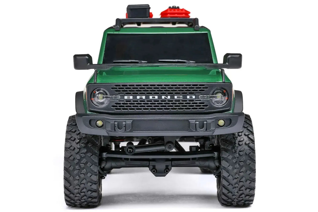 Axial SCX24 2021 Ford Bronco RC Rock Crawler Electric 4WD 1/24 Scale RTR - AXI00006V2 Green/White