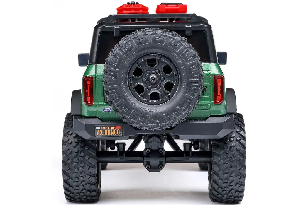 Axial SCX24 2021 Ford Bronco RC Rock Crawler Electric 4WD 1/24 Scale RTR - AXI00006V2 Green/White