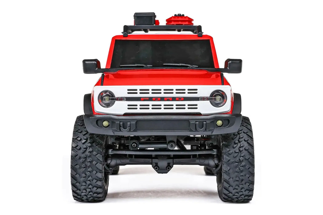 Axial SCX24 2021 Ford Bronco Heritage RC Rock Crawler Electric 4WD 1/24 Scale RTR - Red