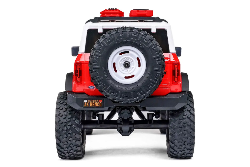 Axial SCX24 2021 Ford Bronco Heritage RC Rock Crawler Electric 4WD 1/24 Scale RTR - Red