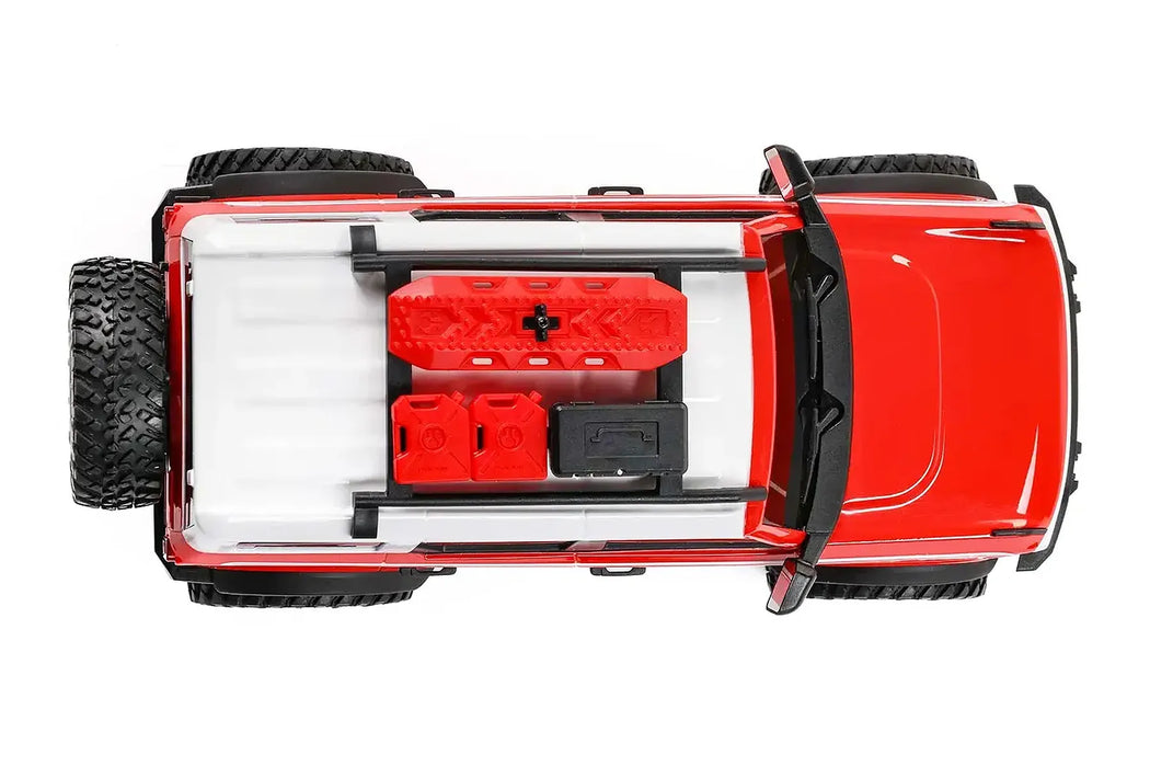 Axial SCX24 2021 Ford Bronco Heritage RC Rock Crawler Electric 4WD 1/24 Scale RTR - Red