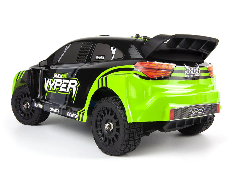BlackZon Vyper RX RC Rally Car Electric 4WD 1/16 Scale RTR