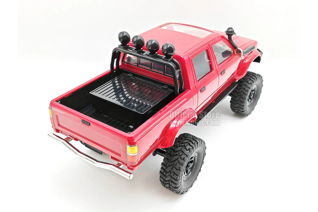 WPL C64-1 Hilux RC Rock Crawler Electric 4WD 1/16 Scale RTR - Red