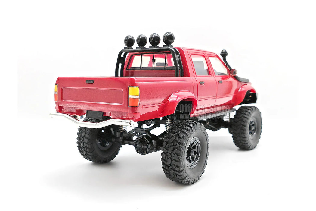 WPL C64-1 Hilux RC Rock Crawler Electric 4WD 1/16 Scale RTR - Red