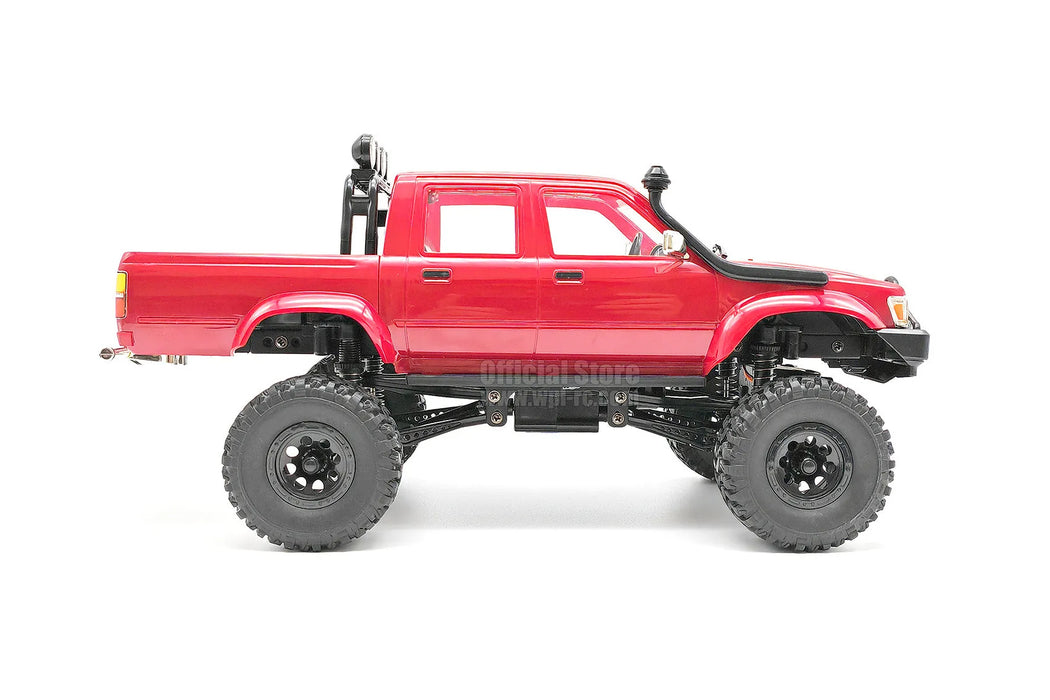 WPL C64-1 Hilux RC Rock Crawler Electric 4WD 1/16 Scale RTR - Red