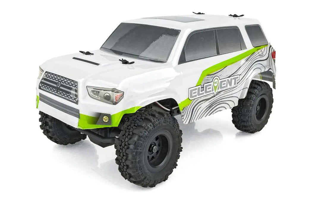 Element RC Enduro24 Trailrunner RC Rock Crawler Electric 4WD 1/24 Scale RTR - Grey/Green ASS20182
