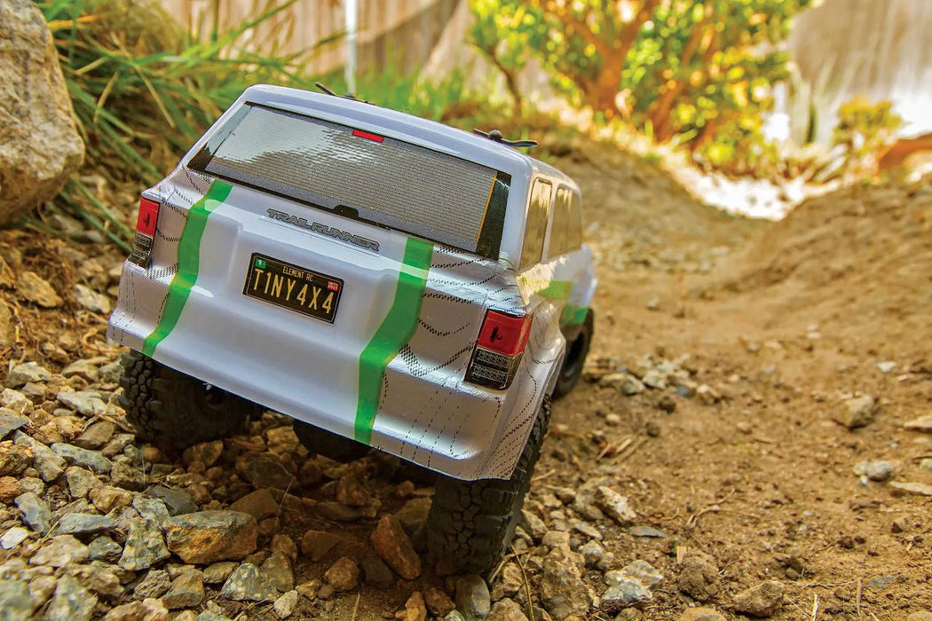 Element RC Enduro24 Trailrunner RC Rock Crawler Electric 4WD 1/24 Scale RTR - Grey/Green ASS20182