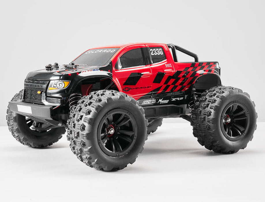 Eazy RC 1/18 Micro Licensed Chevrolet Colorado Brushless RTR 4WD Monster Truck