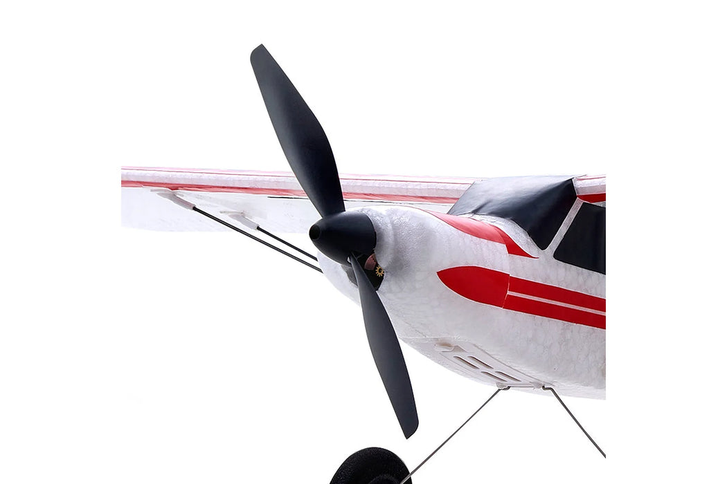 FMS RC Plane PA-18 Super Cub 500mm 3D Aerobatic RTF - White/Red