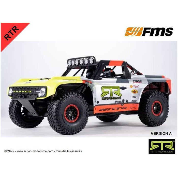 FMS 1:7  Ford Bronco U4 Funhaver 24 RTR EB now in stock