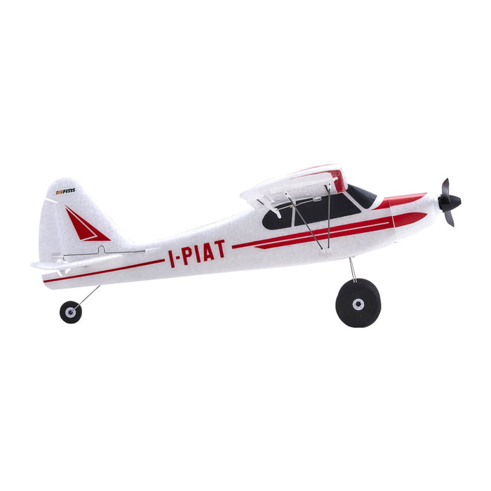 FMS RC Plane PA-18 Super Cub 500mm 3D Aerobatic RTF - White/Red