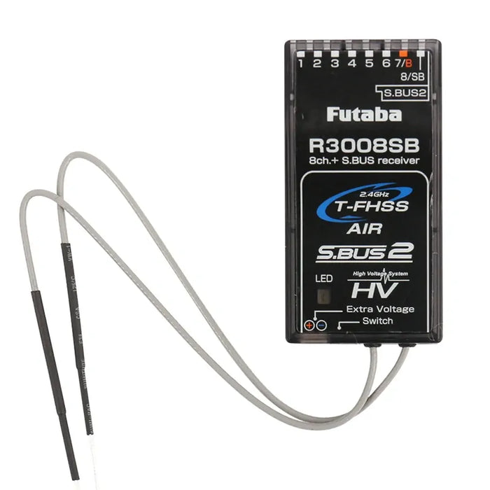 Futaba 12K 12-Channel Transmitter w/ R3008SB Receiver - Mode 2 (Default)