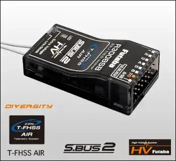 Futaba Receiver R3008SB 2.4GHz For 10J T-FHSS 10ch+ Sbus - FUTR3008SB