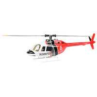 FLYWING Bell 206 V4 Large 6Ch RC Helicopter 470 CLASS With H1 Flight Controller GPS - RTF (2 Blade & 4 Blade version)