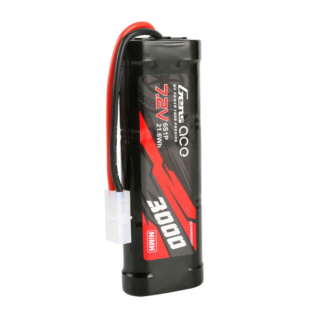 Gens Ace 6S 3000mAh 7.2V Soft Case NiMh Battery (Tamiya)