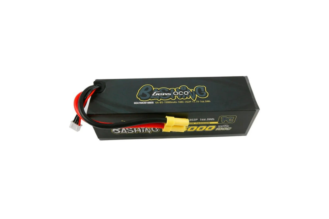 Gens Ace Pro Bashing 11.1V 15000mAh 100C Hard Case LiPo Battery - GEA15K3S100E5