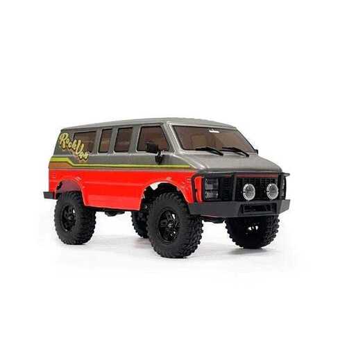 Hobby Plus 1/18 CR-18P Rock Van 4WD Electric Off Road RTR RC Rock Crawler - Red