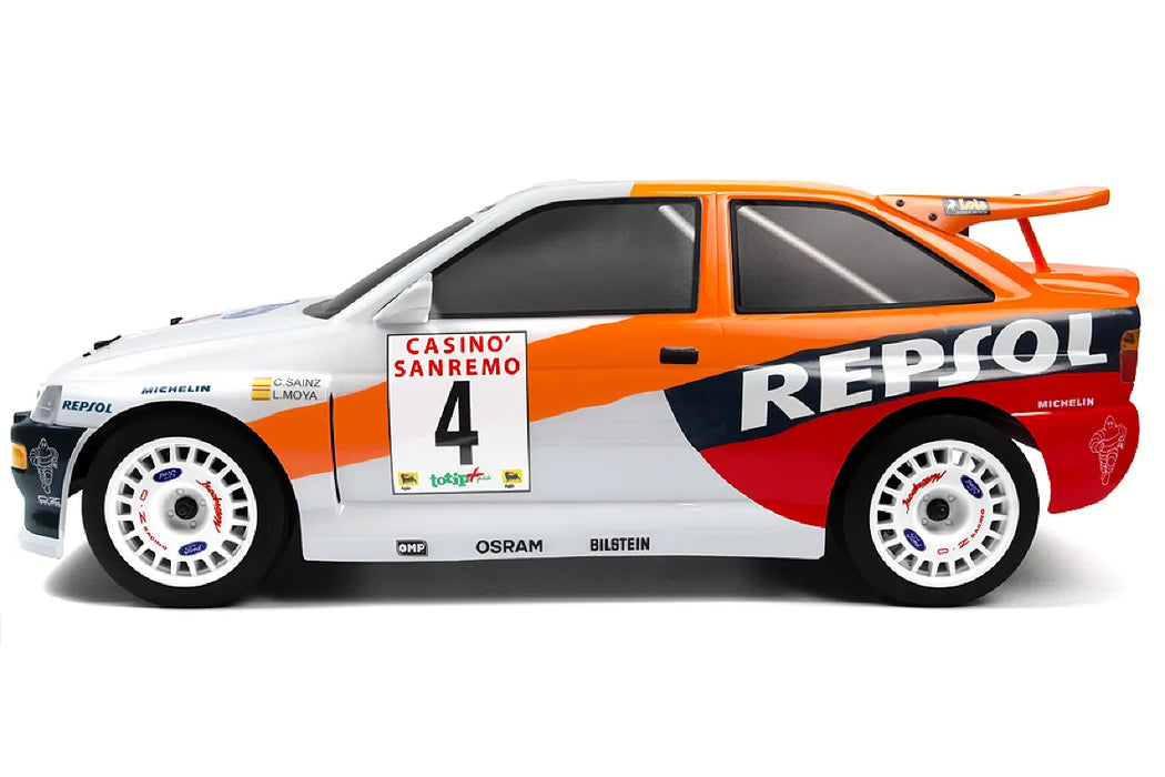 HPI WR8 Flux Ford Escort RS Cosworth 1/8 Scale RC Rally Car Electric Brushless 4WD RTR - Repsol Livery