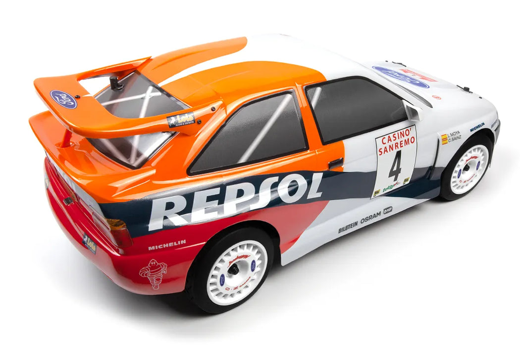 HPI WR8 Flux Ford Escort RS Cosworth 1/8 Scale RC Rally Car Electric Brushless 4WD RTR - Repsol Livery