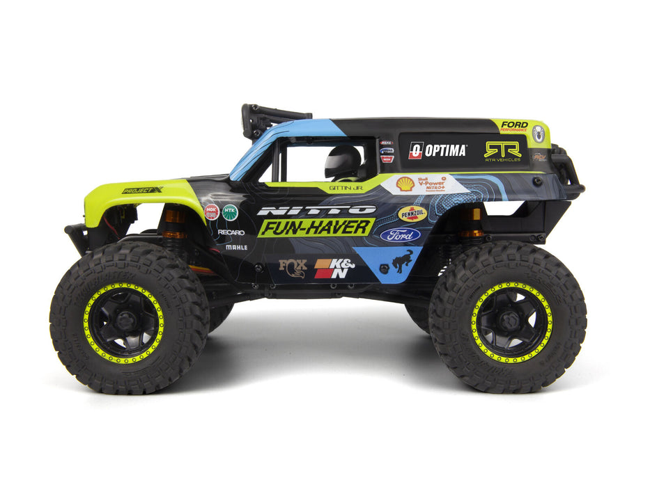 HPI Venture18 U4 Ford Bronco 4400 Flux 4WD 1/18 Scale RC Rock Crawler Electric Brushless - RTR