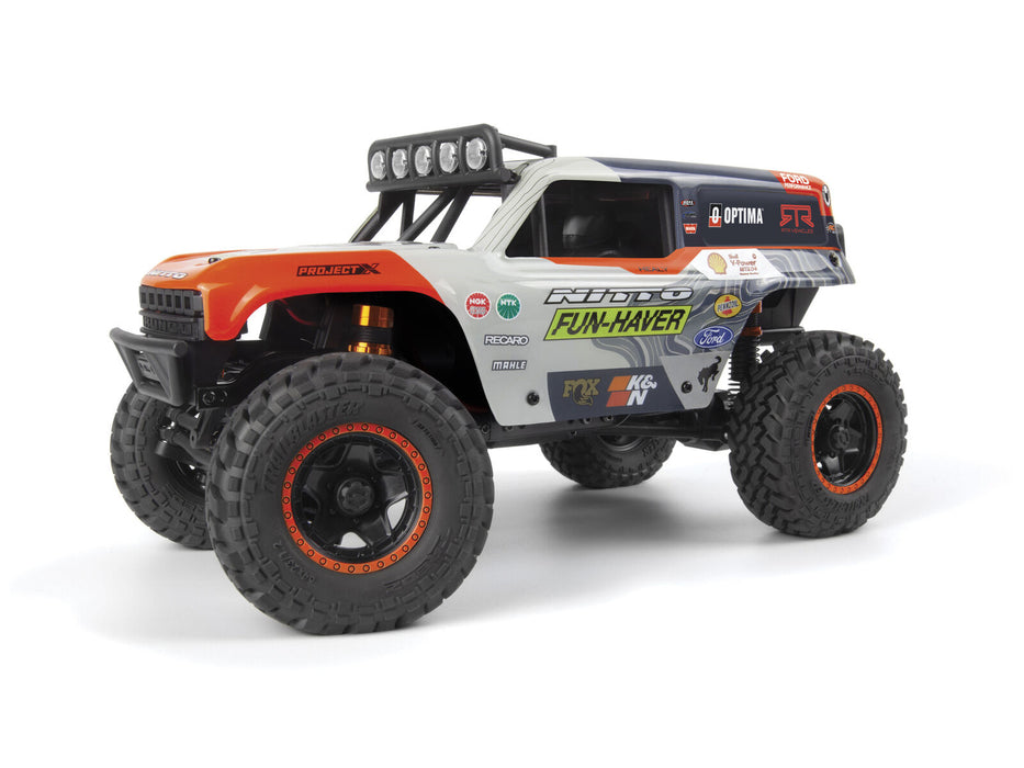 HPI Venture18 U4 Ford Bronco 4400 Flux 4WD 1/18 Scale RC Rock Crawler Electric Brushless - RTR