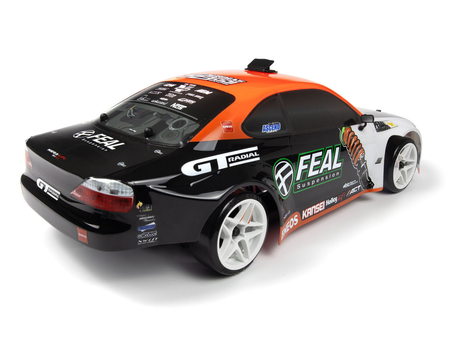 HPI 1/10 Sport 3 Drift Nissan Silvia S15 Odi Bakchis RTR RC Drift Car ...