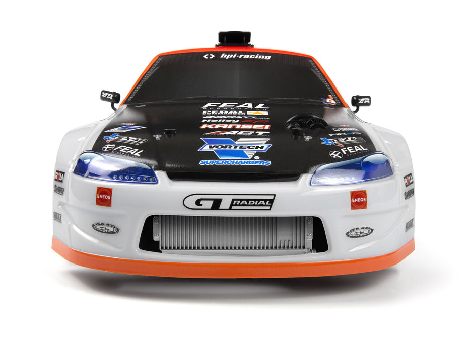 HPI 1/10 Sport 3 Drift Nissan Silvia S15 Odi Bakchis RTR RC Drift Car - HPI-160930
