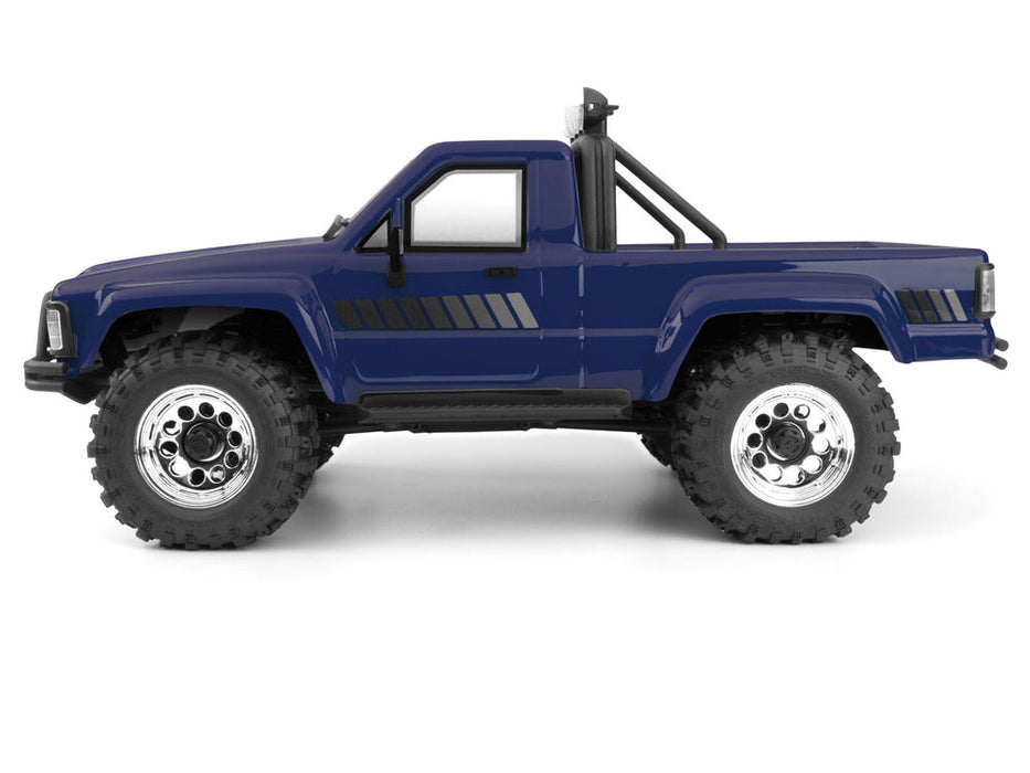 HPI Venture18 Flux-T 1985 Toyota Hilux SR5 RC Rock Crawler Electric Brushless 4WD 1/18 Scale RTR (HPI-161254 Blue & 161255 Creme) (Copy)