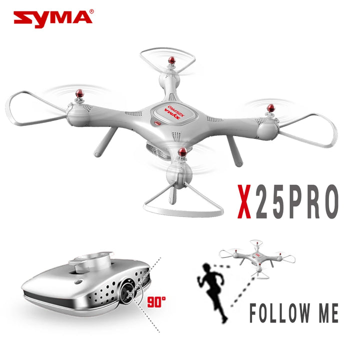 SYMA X25PRO 2.4GHz GPS RC Drone with Follow me and Altitude Hold with WiFi 720P Camera