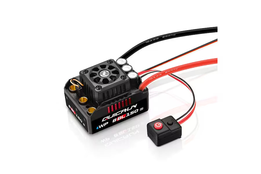 Hobbywing QuicRun 8BL150 G2 150A Waterproof Brushless ESC - 30109003