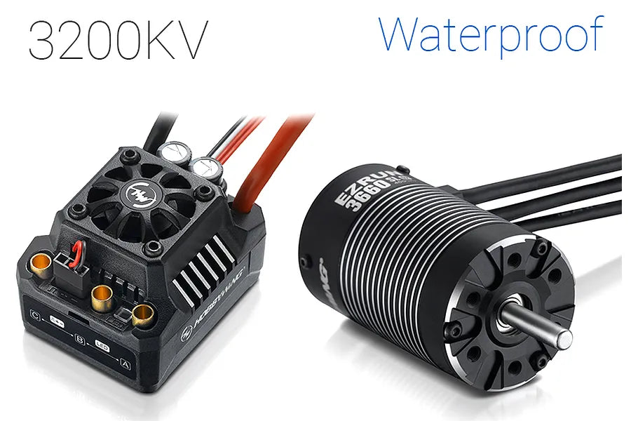 Hobbywing EZRun MAX10 SCT Sensorless Brushless ESC/3660SL Motor Combo (3200kV) - 38010200