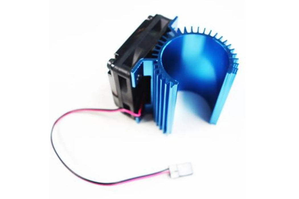 Hobbywing 1/10 Blue Aluminium 36mm Heat Sink w/ Cooling Fan