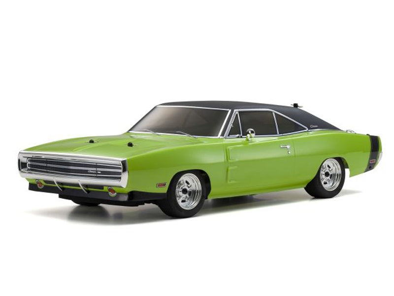 Kyosho 1/10 Fazer Mk2 1970 Dodge Charger Hemi 4WD Electric RTR RC Car - Sublime Green