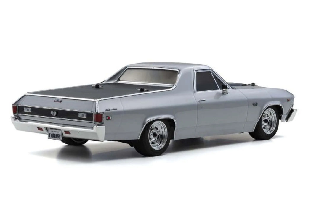 Kyosho Fazer Mk2 1969 Chevrolet El Camino SS 396 RC Car Electric 4WD 1/10 Scale RTR - Cortez Silver