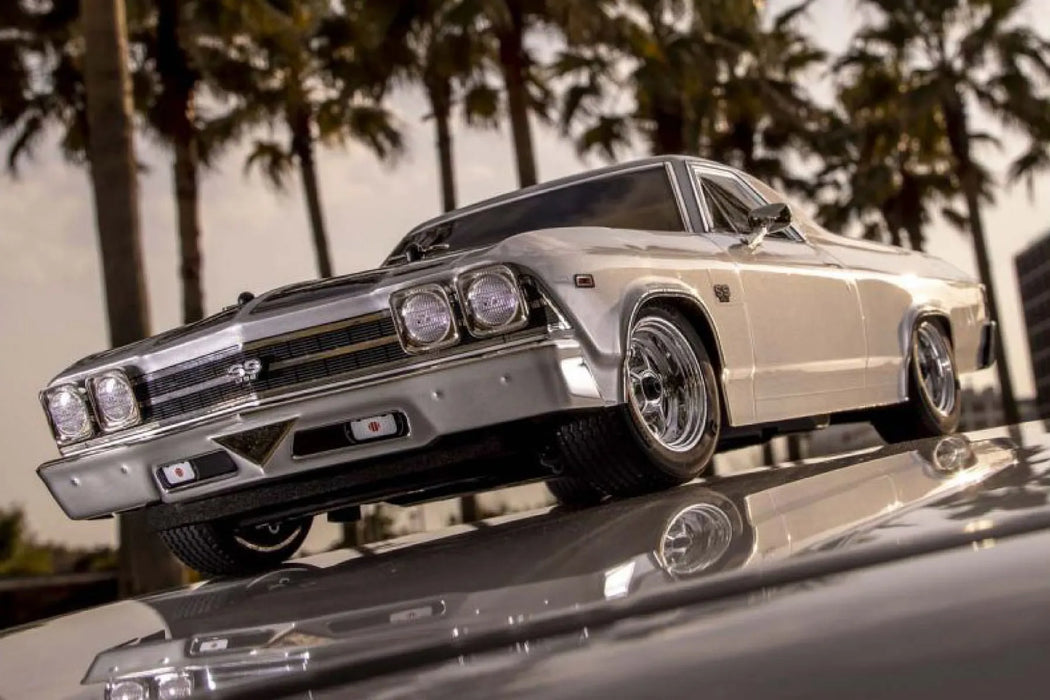 Kyosho Fazer Mk2 1969 Chevrolet El Camino SS 396 RC Car Electric 4WD 1/10 Scale RTR - Cortez Silver