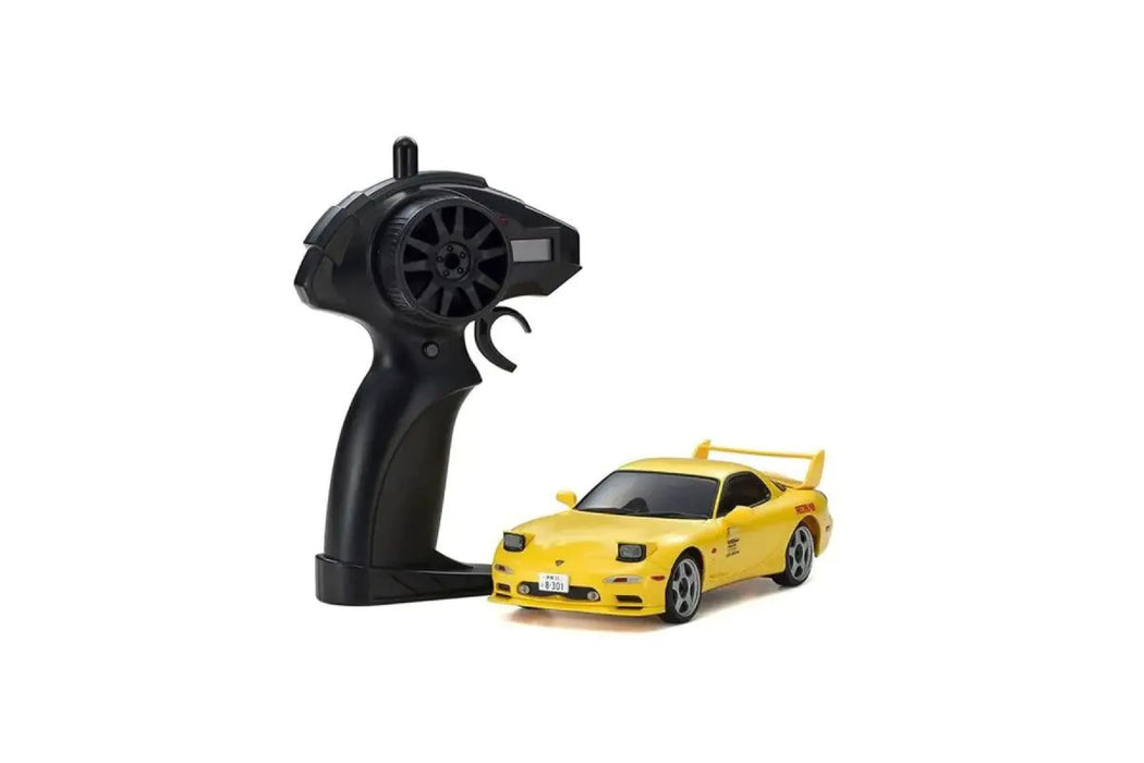 Kyosho First Mini-Z Initial D Mazda RX-7 FD3S RC Car Electric 2WD 1/28 RTR Yellow- 66603A