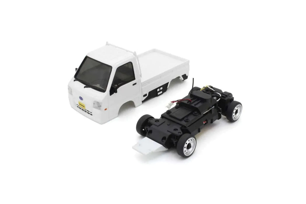 Kyosho First Mini-Z Subaru Sambar RC Car Electric 2WD 1/28 RTR - White 66607A