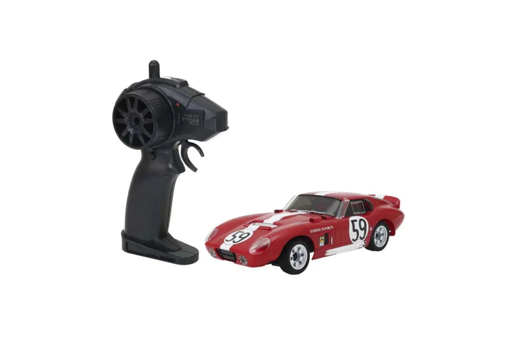 Kyosho First Mini-Z Shelby Cobra Daytona RC Car Electric 2WD 1/28 RTR - Red