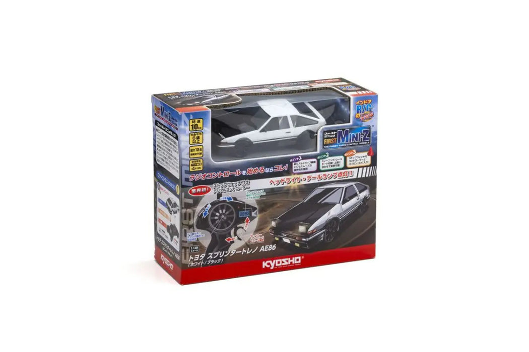 Kyosho First Mini-Z Toyota Sprinter Trueno AE86 RC Car Electric 2WD 1/28 RTR