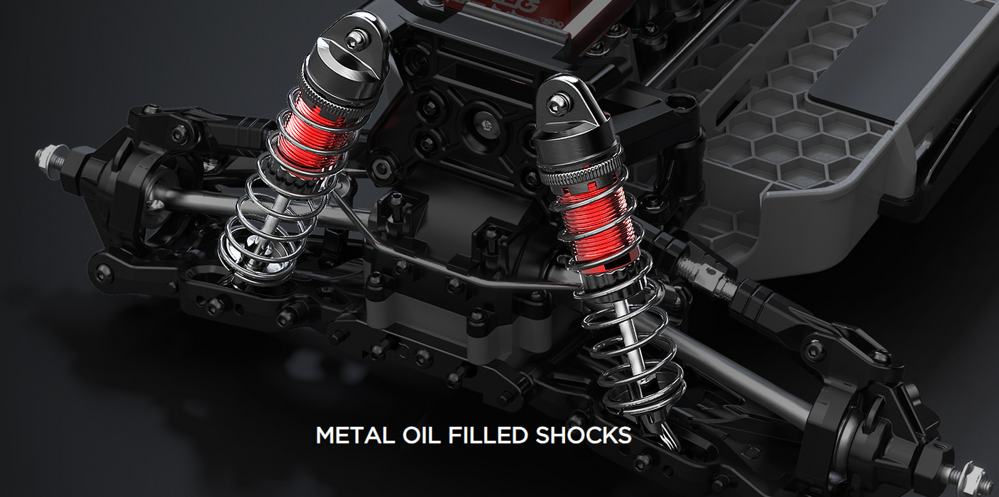 MJX 1/10 Hyper Go 4WD 4S Brushless 80 Km/h RC Monster Truck- 10208 V2