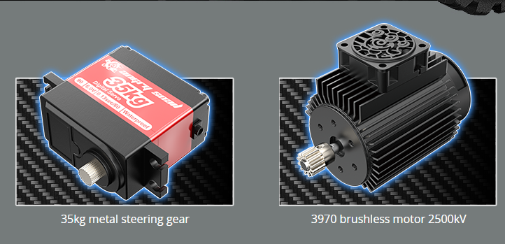 MJX 1/10 Hyper Go 4WD 4S Brushless 80 Km/h RC Monster Truck- 10208 V2