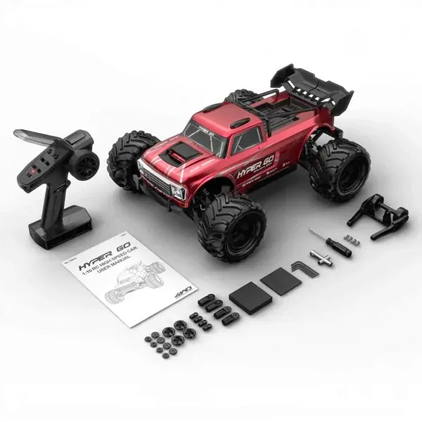 MJX 10210-R 1/10 HyperGo 4WD Brushless RC Truck
