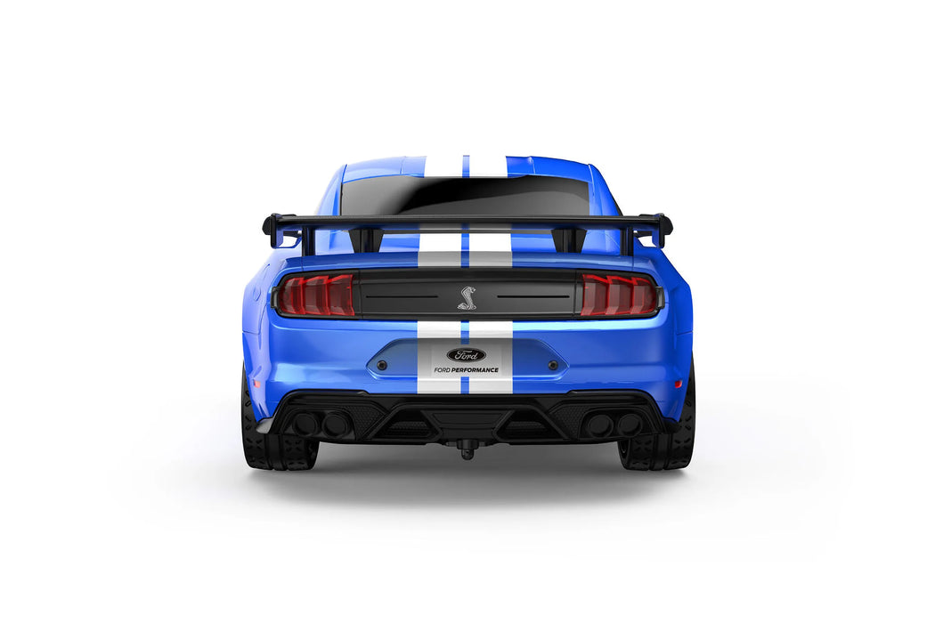 MJX RC Ford Mustang Shelby GT500 RC Car Electric Brushless 4WD 1/10 Scale RTR - Blue