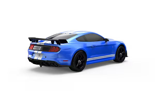 MJX RC Ford Mustang Shelby GT500 RC Car Electric Brushless 4WD 1/10 Scale RTR - Blue