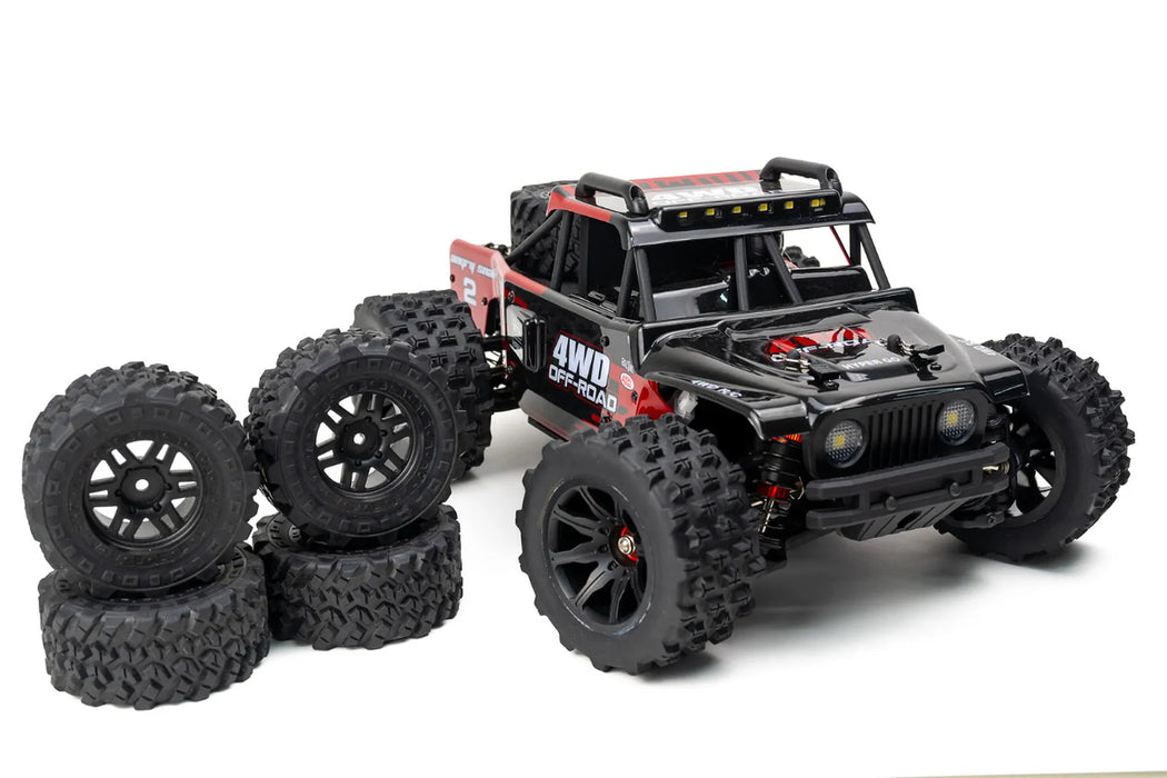 MJX 1/14 Hyper Go 4WD High-speed Off-Road Brushless RC Desert Racer V2 - 14209 (Mini Hammer Rey)