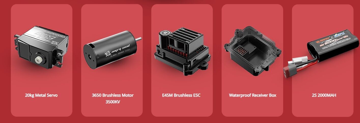 MJX 1/12 Hyper Go Ford Bronco R 4WD Brushless 2S RC Crawler - MJX-H12P