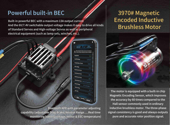 MJX 1/8 ALLROCK 4WD Brushless RC Crawler 2026 NEW VERSION Includes 11.1v Battery & USB Charger V2