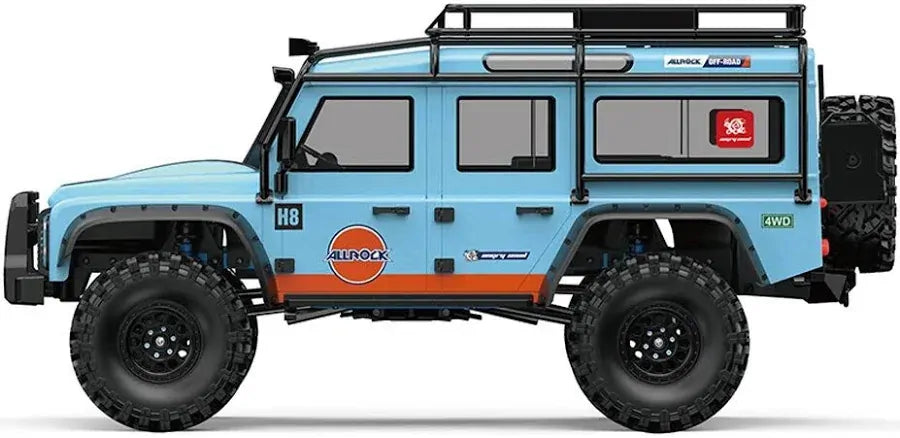 MJX 1/8 ALLROCK 4WD Brushless RC Crawler 2026 NEW VERSION Includes 11.1v Battery & USB Charger V2